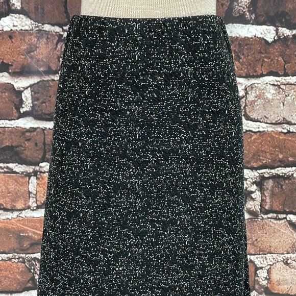 Margaret M A-Line Skirt Black Speckled Size X Large XL - Picture 5 of 14